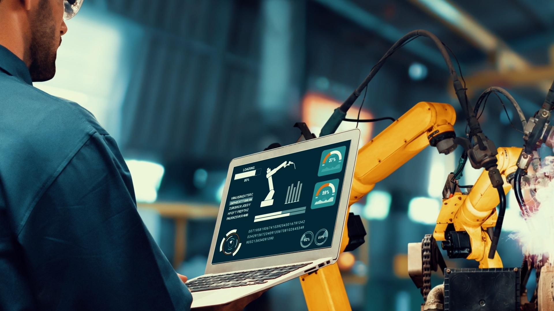 Robotersteuerung mit Monitoringsoftware | Thermofühler


